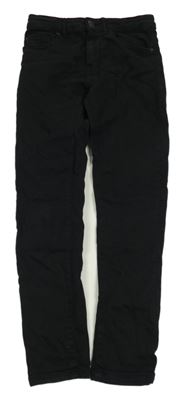Černé skinny rifle Zara