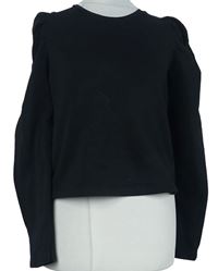 Dámská černá crop mikina Zara 