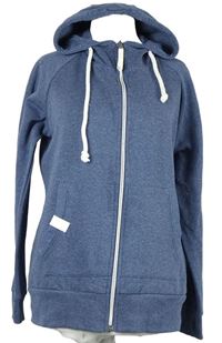 Dámská tmavomodrá propínací mikina s kapucí Blind Date 