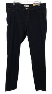 Nové - Dámské tmavomodré skinny rifle Janina 