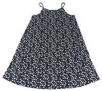 Černé květinové šaty Primark