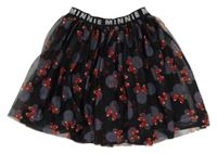 Černá tylová sukně s Minnie Disney
