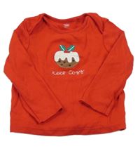 Červené triko s obrázkem F&F