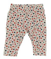 Bílo-modro-červené legíny 