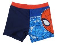 Modro-červené nohavičkové plavky se Spidermanem Marvel