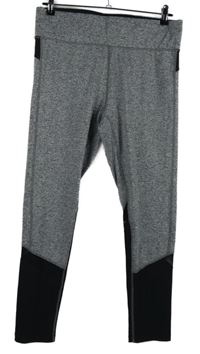 Dámské šedo-černé sportovní legíny Georgew