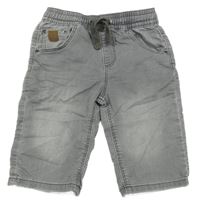 Šedé teplákovo/riflové kraťasy Topolino