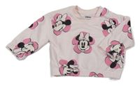 Světlerůžová oversize mikina s Minnie Disney