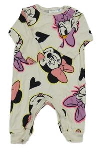Béžový overal s Minnie a Daisy LC Waikiki