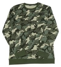 Khaki-béžová army mikina George 