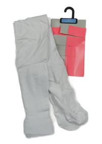 Nové - Bílé silonové punčocháče Tu