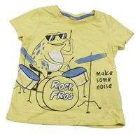 Žluté tričko se žábou So Cute