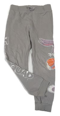 Šedé tepláky s Buggs Bunnym H&M