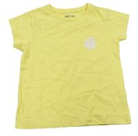 Žluté tričko s lístečkem MO