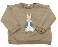 Hnědá mikina s králíčkem - Peter Rabbit M&S