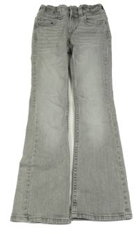 Šedé bootcut leg waist rifle H&M