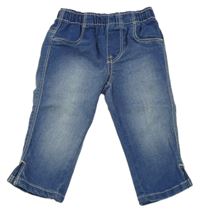 Modré crop džegíny Mothercare