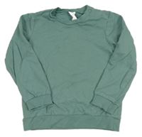 Zelená mikina H&M