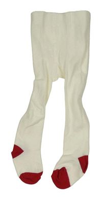 Smetanové punčocháče V by Very