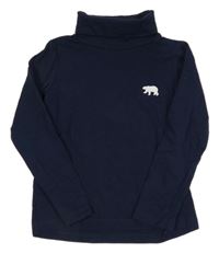 Tmavomodrý rolák s medvědem Lupilu