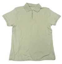 Světlezelené polo tričko 