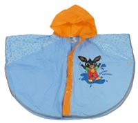 Modro-oranžové pláštěnkové pončo s Bingem 