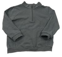 Tmavošedá mikina F&F