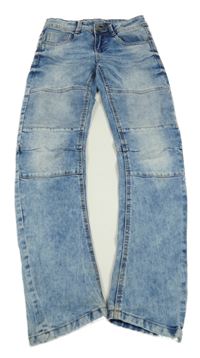 Světlemodré batikované skinny rifle Chapter young