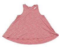 Růžový melírovaný top Matalan