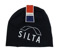 Nové - černá čepice s nápisem 