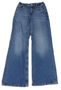 Modré baggy rifle H&M