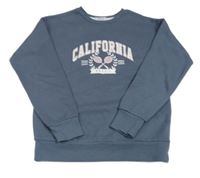 Šedá mikina s nápisem a raketami Primark