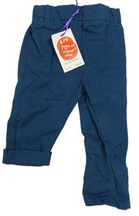 Nové - Petrolejové chino kalhoty Miniclub