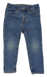 Modré skinny rifle H&M