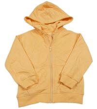 Oranžová propínací mikina s kapucí M&S