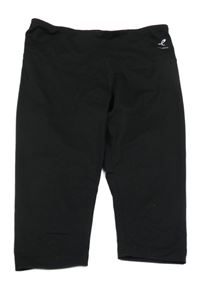 Černé sportovní crop legíny Energetics 