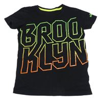 Černé tričko s nápisem 