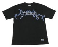 Černé tričko - Metallica Zara