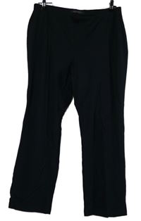 Dámské tmavomodré crop teplákové kalhoty M&S