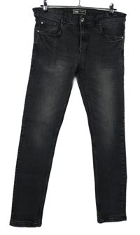 Pánské šedé skinny rifle FSBN vel. 32/32