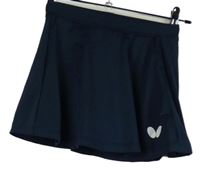 Dámská tmavomodrá tenisová funkční sukně se všitými kraťasy 