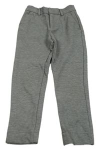 Šedé melírované teplákové kalhoty Zara