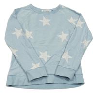 Světlemodrá mikina s hvězdami H&M