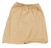 Meruňková tepláková sukně zara