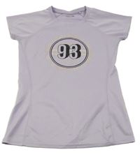 Fialové sportovní tričko s číslem