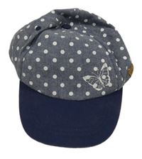 Tmavomodrá kšilotvka s puntíky