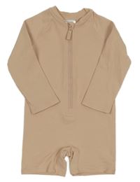 Světlerůžový kraťasový UV overal H&M