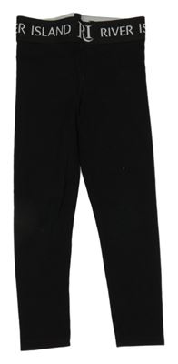 Černé legíny s logy RIVER ISLAND