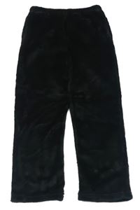 Černé chlupaté tepláky Cool&Young