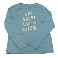 Světlemodré triko s nápisem Tom Tailor